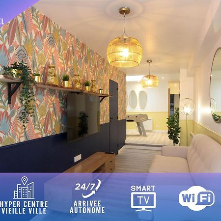 Au Nouveau Boulonnais - 4 Appartements Charmants Pour Couples, Familles Et Groupe D'Amis, Vieille Ville Et Centre Ville De Boulogne Sur Mer Bagian luar foto
