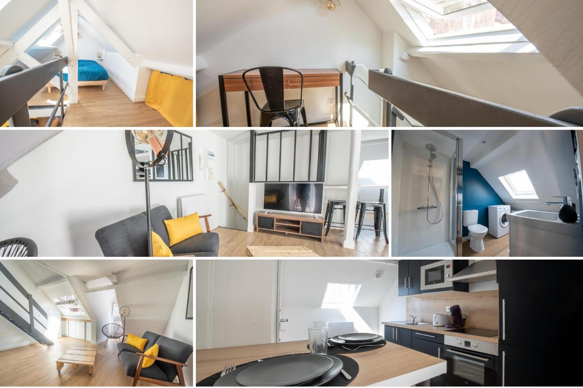 Au Nouveau Boulonnais - 4 Appartements Charmants Pour Couples, Familles Et Groupe D'Amis, Vieille Ville Et Centre Ville De Boulogne Sur Mer Bagian luar foto