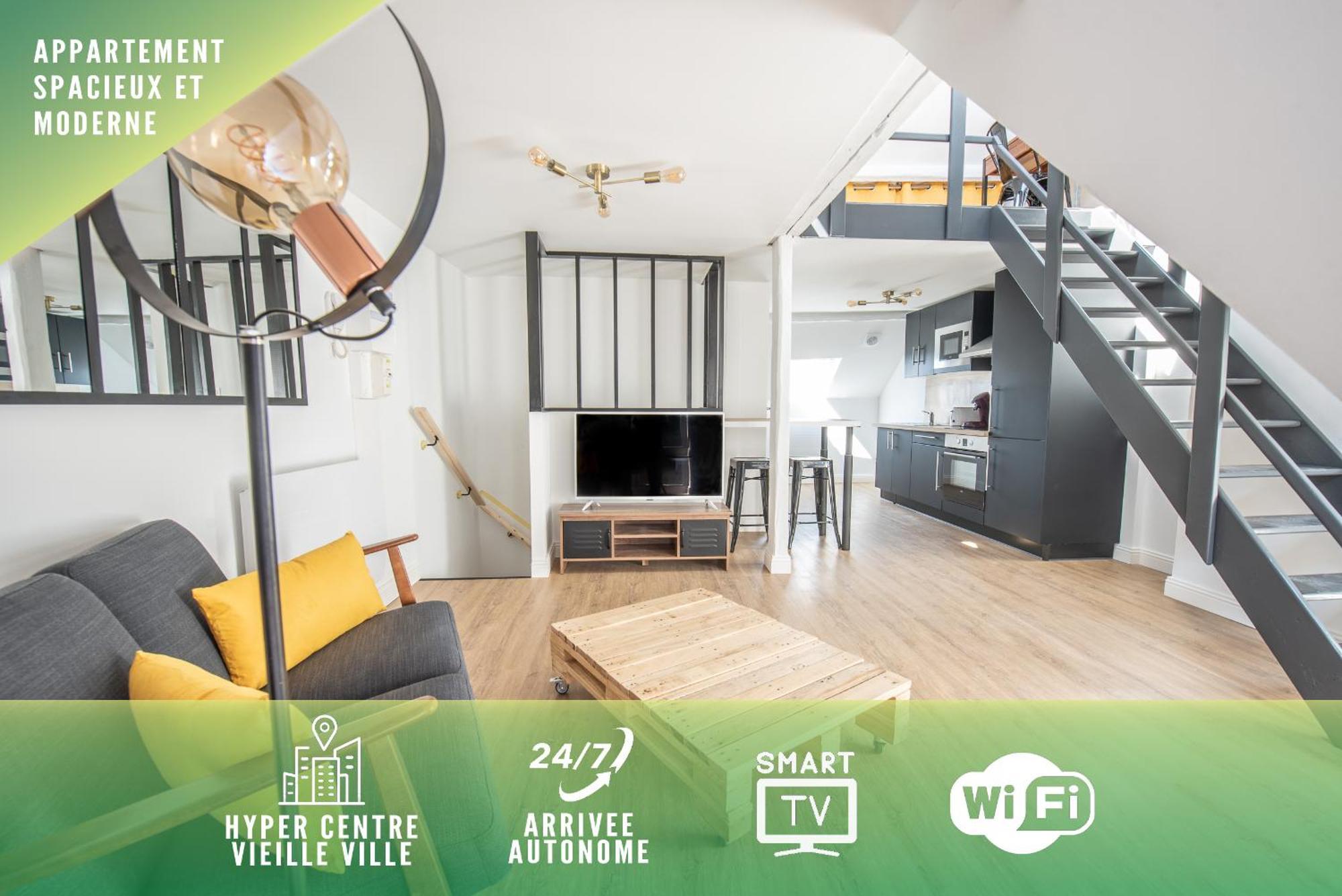 Au Nouveau Boulonnais - 4 Appartements Charmants Pour Couples, Familles Et Groupe D'Amis, Vieille Ville Et Centre Ville De Boulogne Sur Mer Bagian luar foto